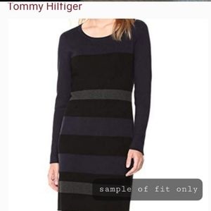 Tommy Hilfiger striped sweater dress
